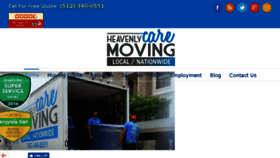 What Heavenlycaremoving.com website looked like in 2017 (6 years ago)