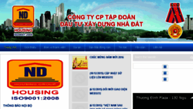 What Housinggroup.vn website looked like in 2017 (6 years ago)