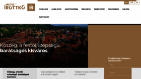 What Hotelirottko.hu website looked like in 2017 (6 years ago)