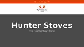What Hunterstoves.co.uk website looked like in 2017 (6 years ago)