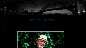 What Henrygravelle.com website looked like in 2017 (6 years ago)