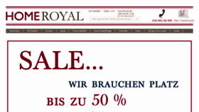 What Home-royal.de website looked like in 2017 (6 years ago)