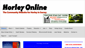 What Horleylocal.co.uk website looked like in 2017 (6 years ago)