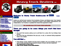 What Heavytruckdealers.com website looked like in 2017 (6 years ago)
