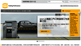 What Harting.com.cn website looked like in 2017 (6 years ago)