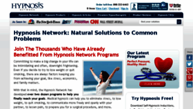 What Hypnosisnetwork.com website looked like in 2017 (6 years ago)