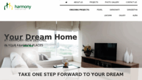 What Harmonyhomesonline.com website looked like in 2017 (6 years ago)