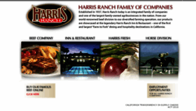 What Harrisranch.com website looked like in 2017 (6 years ago)