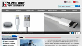 What Harlit.com website looked like in 2017 (7 years ago)