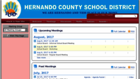 What Hernandocountyschool.iqm2.com website looked like in 2017 (6 years ago)