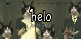What Helo-helo.com website looked like in 2017 (6 years ago)