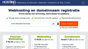 What Hosting2go.nl website looked like in 2017 (6 years ago)
