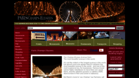 What Hotels-paris-champs-elysees.com website looked like in 2017 (6 years ago)