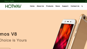 What Hotwav.com website looked like in 2017 (6 years ago)