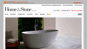 What Homeandstone.com website looked like in 2017 (6 years ago)