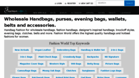 What Handbagfashion.com website looked like in 2017 (6 years ago)