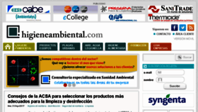 What Higieneambiental.com website looked like in 2017 (6 years ago)