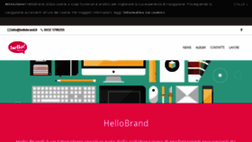 What Hellobrand.it website looked like in 2017 (6 years ago)