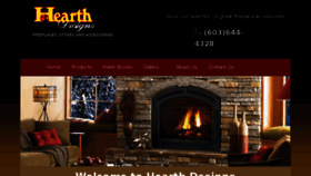 What Hearthdesignsllc.com website looked like in 2017 (6 years ago)