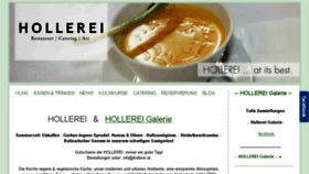 What Hollerei.at website looked like in 2017 (6 years ago)