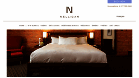 What Hotelnelligan.com website looked like in 2017 (6 years ago)