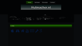 What Hutmacher.nl website looked like in 2017 (6 years ago)