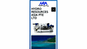 What Hydroresources.com.sg website looked like in 2017 (6 years ago)