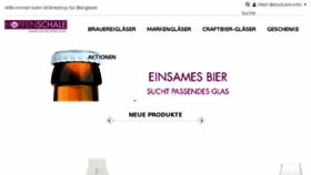 What Hopfenschale.de website looked like in 2017 (6 years ago)