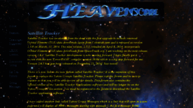 What Heavenscape.com website looked like in 2017 (6 years ago)