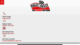 What Hullygully.com website looked like in 2017 (6 years ago)