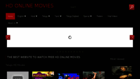 What Hdonlinemovie.com website looked like in 2017 (6 years ago)