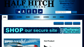 What Halfhitch.com website looked like in 2017 (6 years ago)