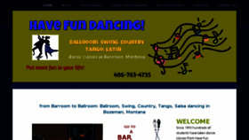 What Havefundancing.com website looked like in 2017 (6 years ago)