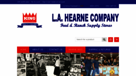 What Hearnestore.com website looked like in 2017 (6 years ago)