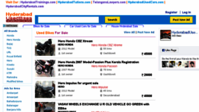 What Hyderabadusedbikes.com website looked like in 2017 (6 years ago)