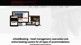 What Hotel-booking-script.com website looked like in 2017 (6 years ago)