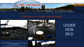 What Hafencam.de website looked like in 2017 (6 years ago)