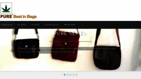 What Hemp-bags.com website looked like in 2017 (6 years ago)