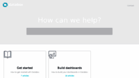 What Help.databox.com website looked like in 2017 (6 years ago)