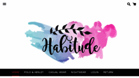 What Habitude.co.in website looked like in 2017 (6 years ago)