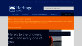 What Heritagebanknw.com website looked like in 2017 (6 years ago)