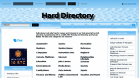 What Harddirectory.info website looked like in 2017 (6 years ago)