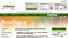 What Herboristerie-suisse.fr website looked like in 2017 (6 years ago)