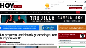 What Hoytrujillo.es website looked like in 2017 (6 years ago)