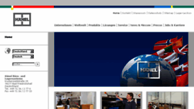 What Haenel.de website looked like in 2017 (6 years ago)