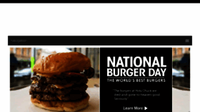 What Holychuckburgers.com website looked like in 2017 (6 years ago)