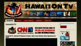 What Hawaiiontv.com website looked like in 2017 (6 years ago)