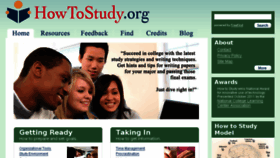 What Howtostudy.org website looked like in 2017 (6 years ago)