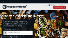What Hospitalitytrader.com website looked like in 2017 (6 years ago)