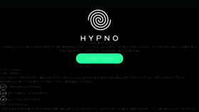 What Hypno.cam website looked like in 2017 (6 years ago)